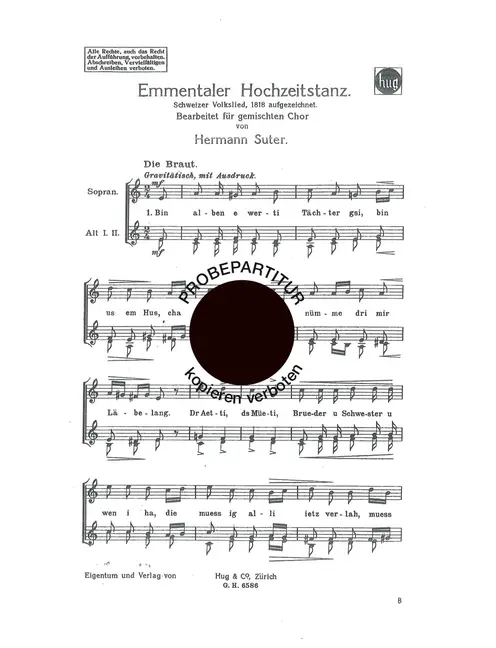 Emmentaler Hochzeitstanz